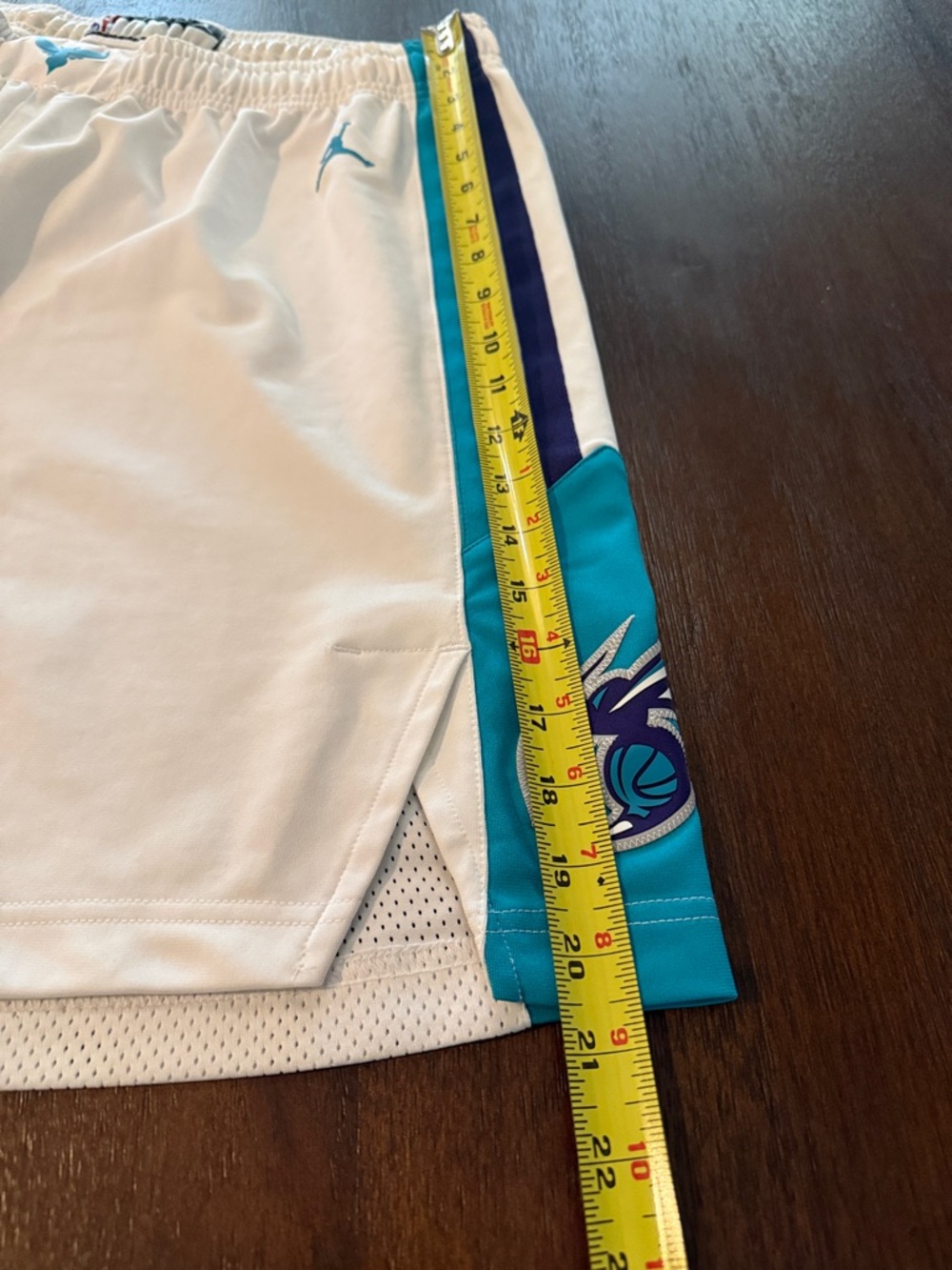 Jordan Charlotte Hornets On Court Player Shorts Nike 44 Pro Cut Game - Picture 12 of 13